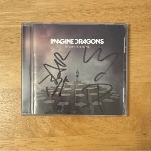 Signed Imagine Dragons Night Visions CD